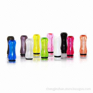 E Cigarette Accessories: Colorful Drip Tip Wtih Electronic Cigarette
